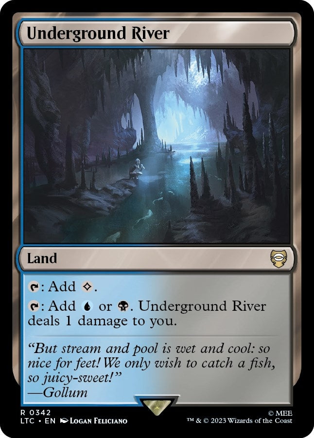 Image for Underground River (342) [Commander: The Lord of the Rings: Tales of Middle-earth]