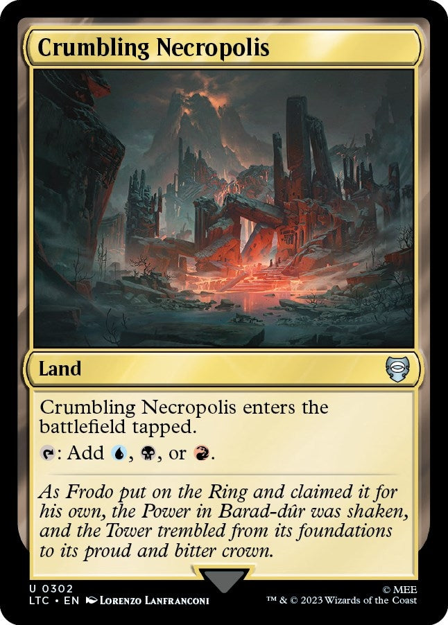 Image for Crumbling Necropolis (302) [Commander: The Lord of the Rings: Tales of Middle-earth]