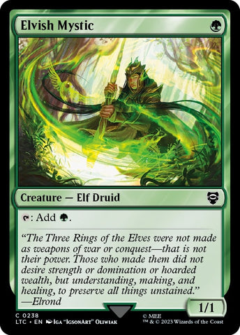 Image for Elvish Mystic (238) [Commander: The Lord of the Rings: Tales of Middle-earth]