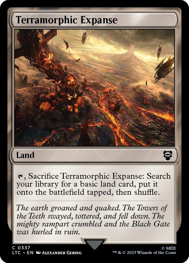Image for Terramorphic Expanse (337) [Commander: The Lord of the Rings: Tales of Middle-earth]