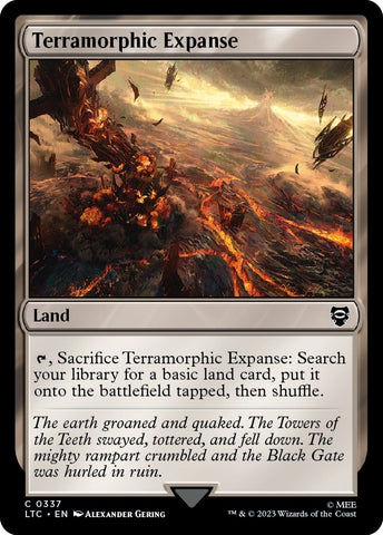 Image for Terramorphic Expanse (337) [Commander: The Lord of the Rings: Tales of Middle-earth]