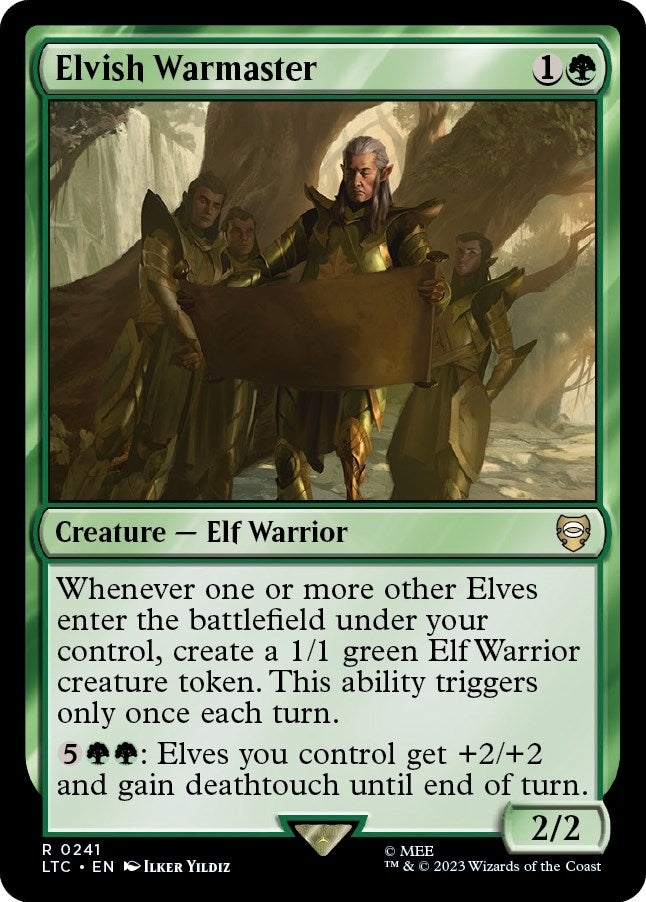Image for Elvish Warmaster (241) [Commander: The Lord of the Rings: Tales of Middle-earth]