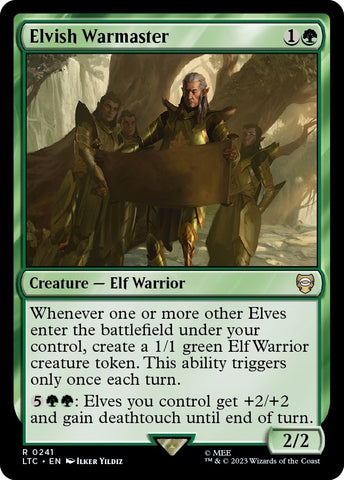 Image for Elvish Warmaster (241) [Commander: The Lord of the Rings: Tales of Middle-earth]