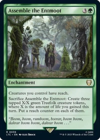 Image for Assemble the Entmoot (36) [Commander: The Lord of the Rings: Tales of Middle-earth]