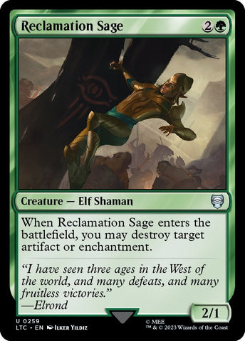 Image for Reclamation Sage (259) [Commander: The Lord of the Rings: Tales of Middle-earth]