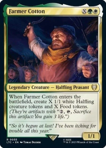 Image for Farmer Cotton (55) [Commander: The Lord of the Rings: Tales of Middle-earth]