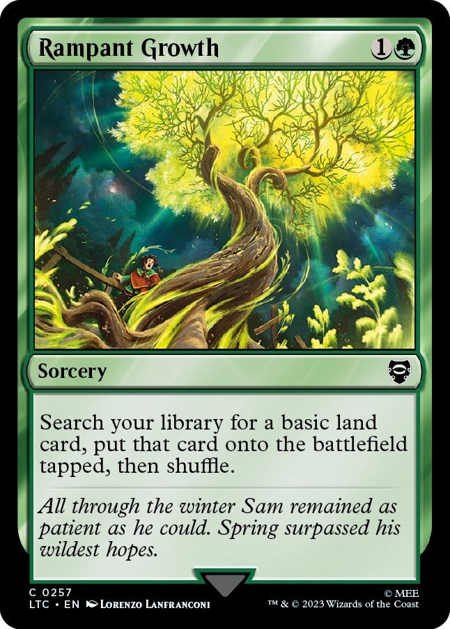 Image for Rampant Growth (257) [Commander: The Lord of the Rings: Tales of Middle-earth]