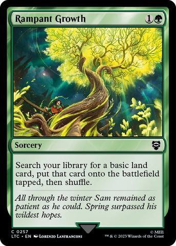 Image for Rampant Growth (257) [Commander: The Lord of the Rings: Tales of Middle-earth]