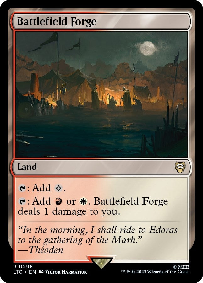 Image for Battlefield Forge (296) [Commander: The Lord of the Rings: Tales of Middle-earth]