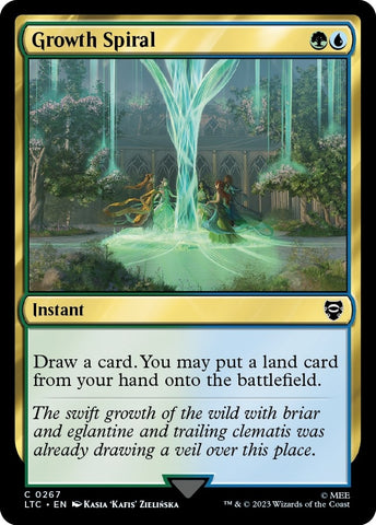Image for Growth Spiral (267) [Commander: The Lord of the Rings: Tales of Middle-earth]