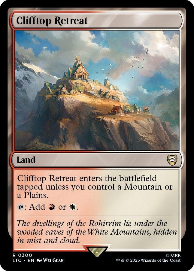 Image for Clifftop Retreat (300) [Commander: The Lord of the Rings: Tales of Middle-earth]