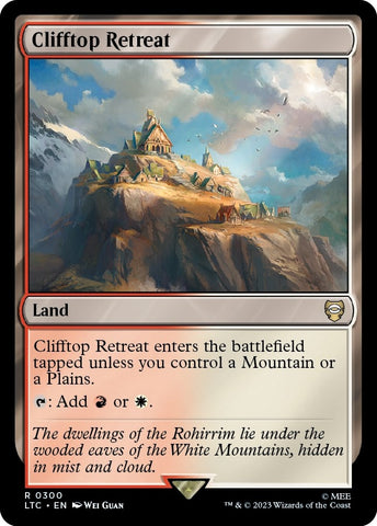 Image for Clifftop Retreat (300) [Commander: The Lord of the Rings: Tales of Middle-earth]