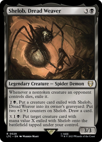 Image for Shelob, Dread Weaver (29) [Commander: The Lord of the Rings: Tales of Middle-earth]