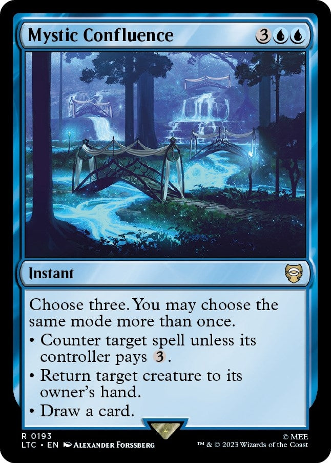 Image for Mystic Confluence (193) [Commander: The Lord of the Rings: Tales of Middle-earth]