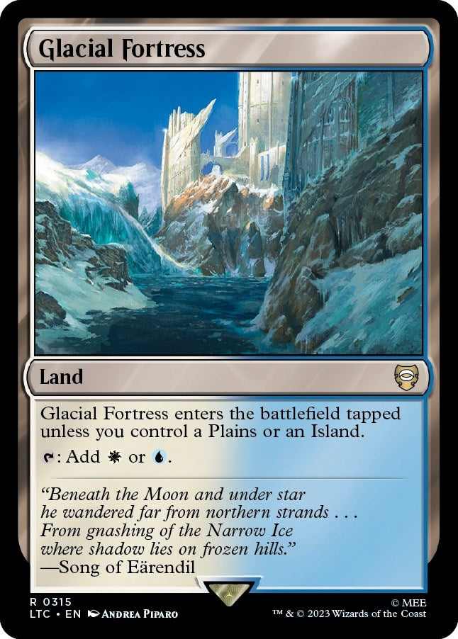 Image for Glacial Fortress (315) [Commander: The Lord of the Rings: Tales of Middle-earth]