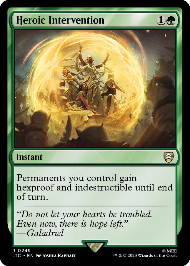 Image for Heroic Intervention (249) [Commander: The Lord of the Rings: Tales of Middle-earth]