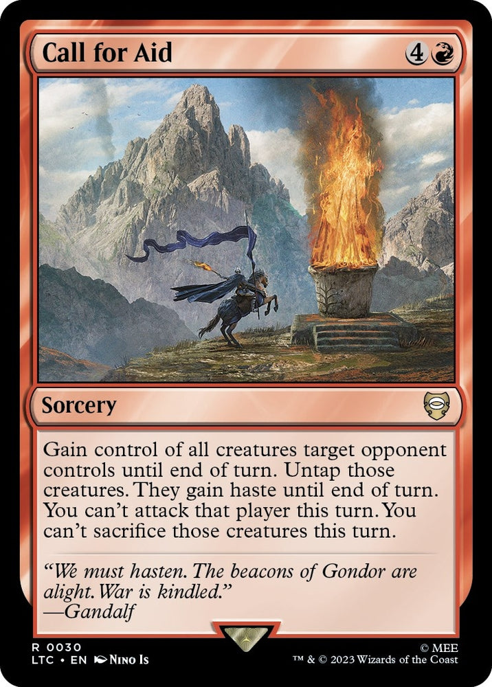 Image for Call for Aid (30) [Commander: The Lord of the Rings: Tales of Middle-earth]
