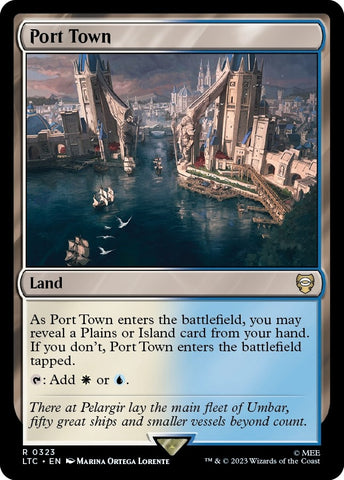 Image for Port Town (323) [Commander: The Lord of the Rings: Tales of Middle-earth]
