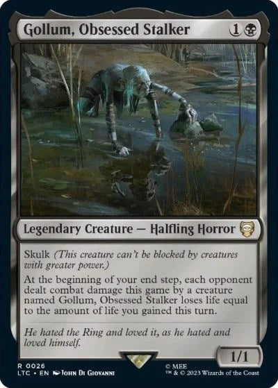 Image for Gollum, Obsessed Stalker (26) [Commander: The Lord of the Rings: Tales of Middle-earth]