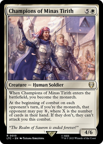 Image for Champions of Minas Tirith (10) [Commander: The Lord of the Rings: Tales of Middle-earth]