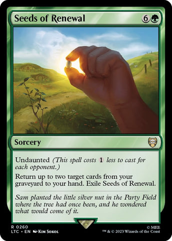Image for Seeds of Renewal (260) [Commander: The Lord of the Rings: Tales of Middle-earth]