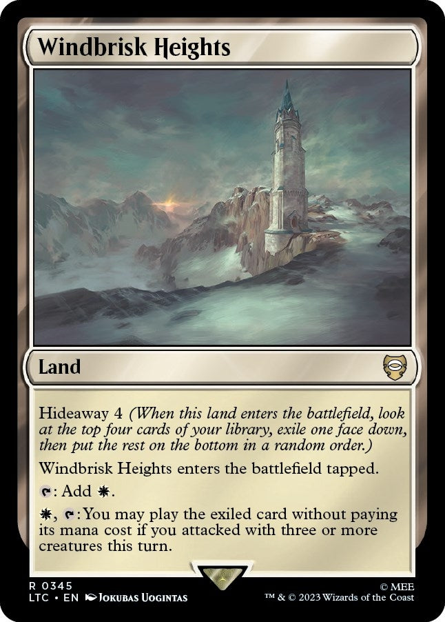 Image for Windbrisk Heights (345) [Commander: The Lord of the Rings: Tales of Middle-earth]