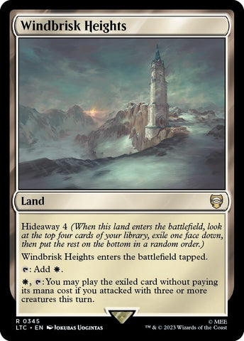 Image for Windbrisk Heights (345) [Commander: The Lord of the Rings: Tales of Middle-earth]