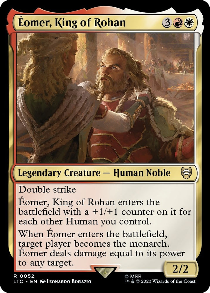 Image for Eomer, King of Rohan (52) [Commander: The Lord of the Rings: Tales of Middle-earth]