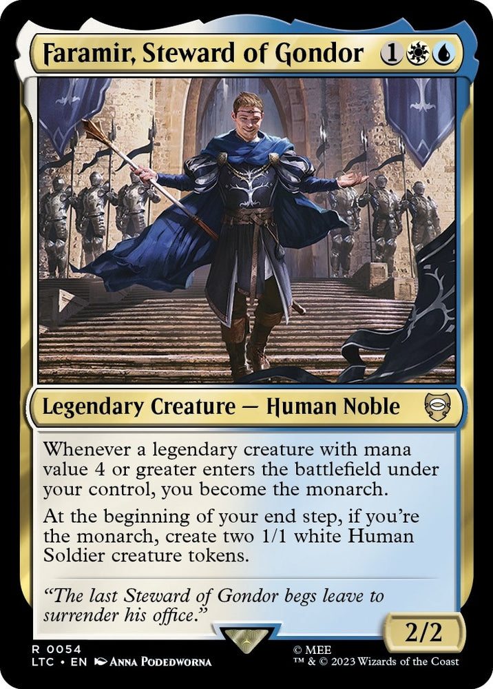 Image for Faramir, Steward of Gondor (54) [Commander: The Lord of the Rings: Tales of Middle-earth]