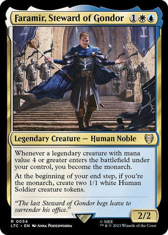 Image for Faramir, Steward of Gondor (54) [Commander: The Lord of the Rings: Tales of Middle-earth]