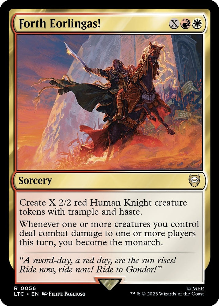 Image for Forth Eorlingas! (56) [Commander: The Lord of the Rings: Tales of Middle-earth]
