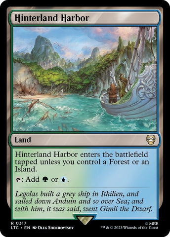 Image for Hinterland Harbor (317) [Commander: The Lord of the Rings: Tales of Middle-earth]