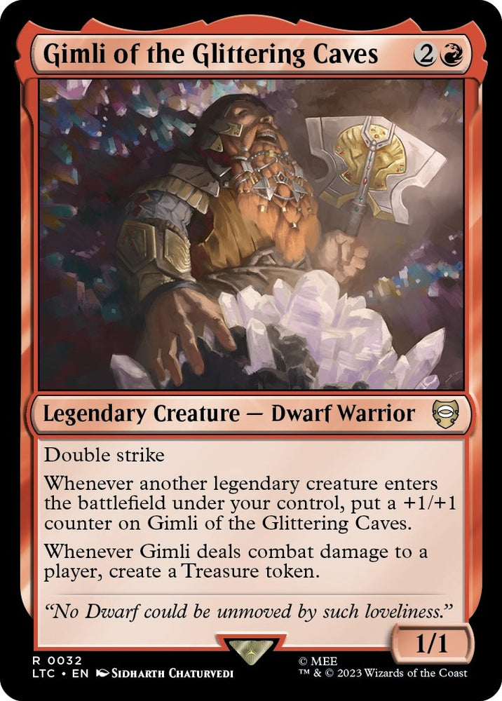 Image for Gimli of the Glittering Caves (32) [Commander: The Lord of the Rings: Tales of Middle-earth]