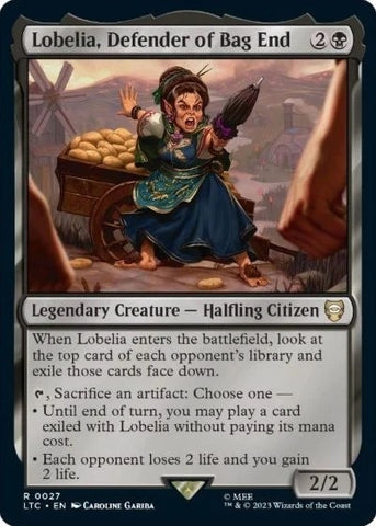 Image for Lobelia, Defender of Bag End (27) [Commander: The Lord of the Rings: Tales of Middle-earth]