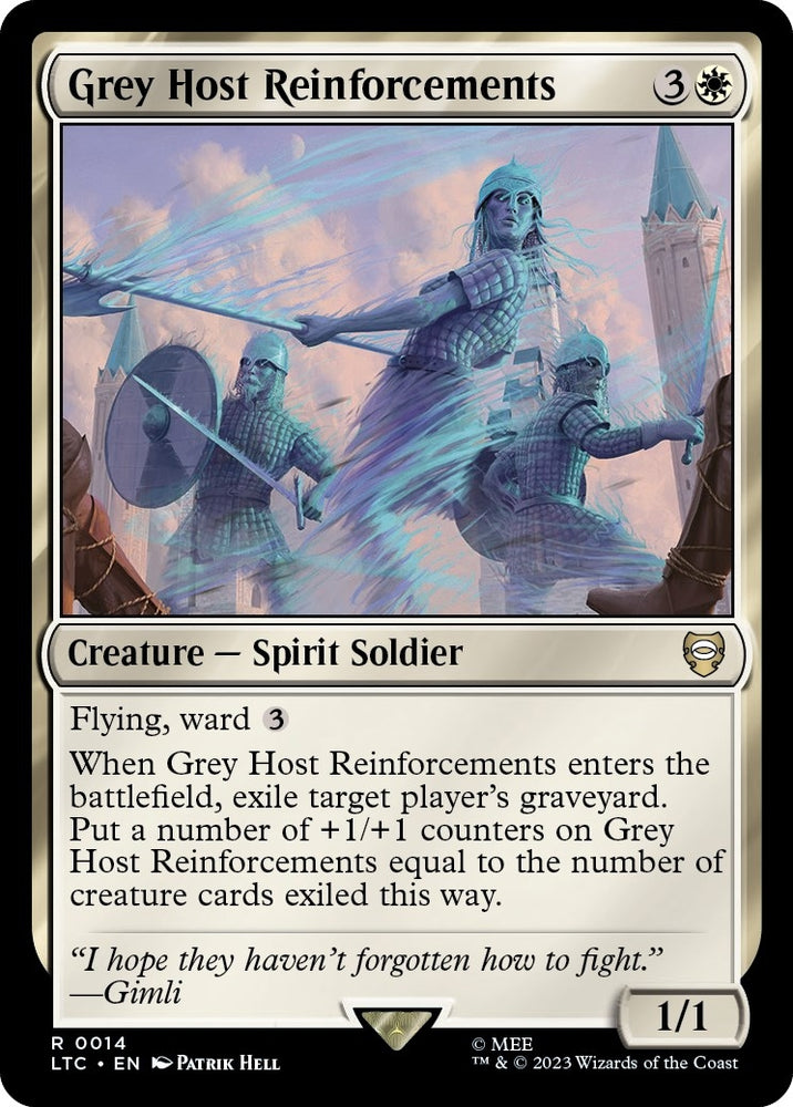 Image for Grey Host Reinforcements (14) [Commander: The Lord of the Rings: Tales of Middle-earth]