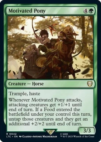 Image for Motivated Pony (42) [Commander: The Lord of the Rings: Tales of Middle-earth]