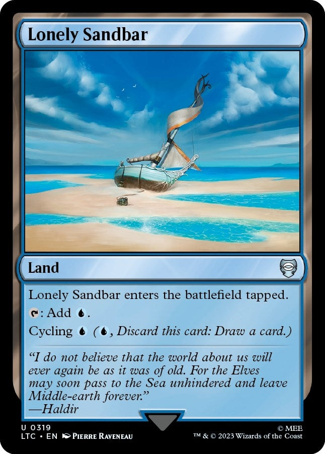 Image for Lonely Sandbar (319) [Commander: The Lord of the Rings: Tales of Middle-earth]