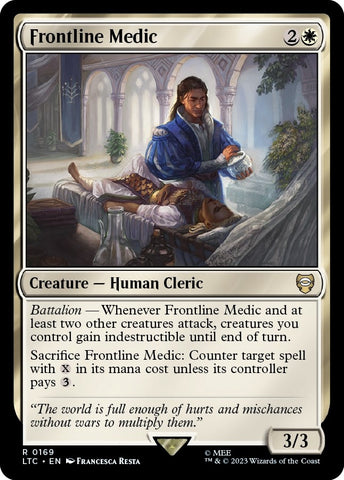 Image for Frontline Medic (169) [Commander: The Lord of the Rings: Tales of Middle-earth]