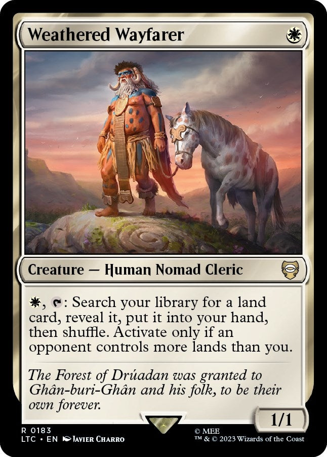 Image for Weathered Wayfarer (183) [Commander: The Lord of the Rings: Tales of Middle-earth]