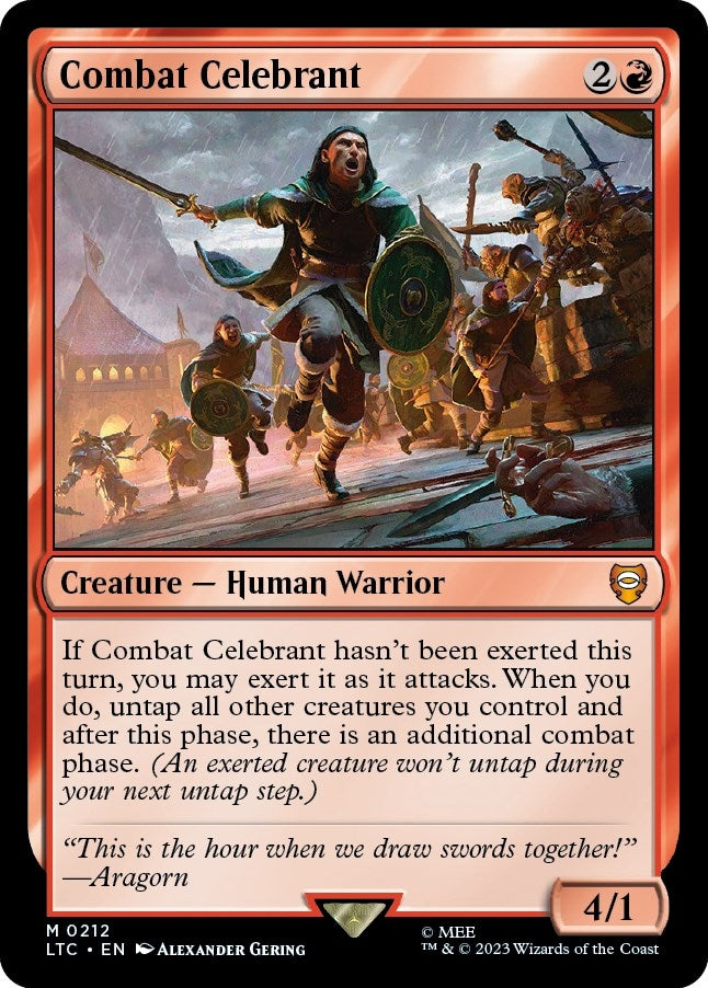 Image for Combat Celebrant (212) [Commander: The Lord of the Rings: Tales of Middle-earth]