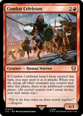Image for Combat Celebrant (212) [Commander: The Lord of the Rings: Tales of Middle-earth]