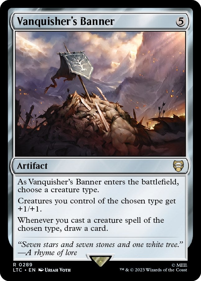 Image for Vanquisher's Banner (289) [Commander: The Lord of the Rings: Tales of Middle-earth]