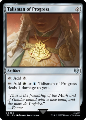 Image for Talisman of Progress (286) [Commander: The Lord of the Rings: Tales of Middle-earth]