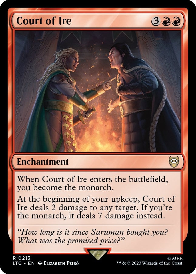 Image for Court of Ire (213) [Commander: The Lord of the Rings: Tales of Middle-earth]
