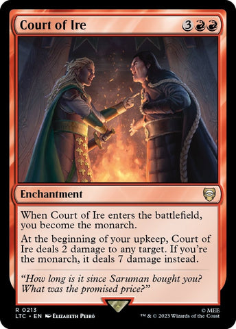 Image for Court of Ire (213) [Commander: The Lord of the Rings: Tales of Middle-earth]