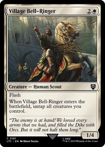 Image for Village Bell-Ringer (181) [Commander: The Lord of the Rings: Tales of Middle-earth]