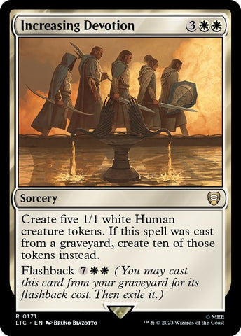 Image for Increasing Devotion (171) [Commander: The Lord of the Rings: Tales of Middle-earth]