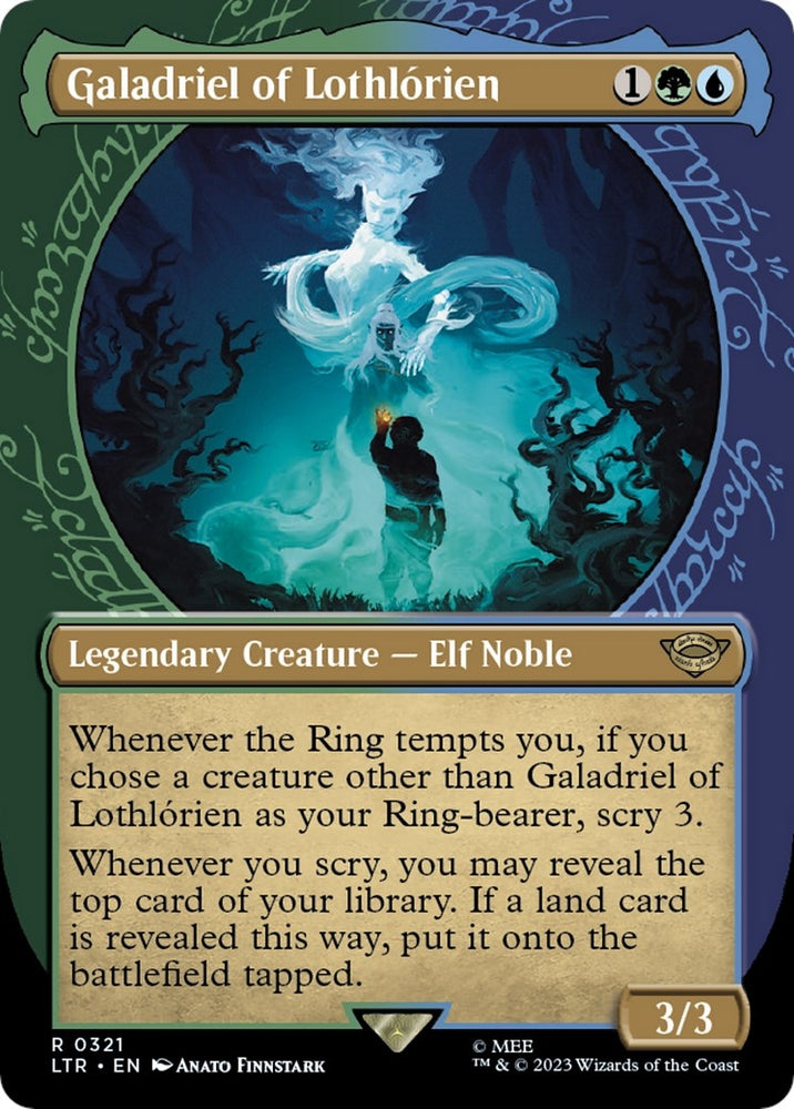 Image for Galadriel of Lothlorien (Showcase) (321) [Universes Beyond: The Lord of the Rings: Tales of Middle-earth]