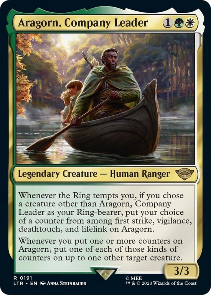 Image for Aragorn, Company Leader (191) [Universes Beyond: The Lord of the Rings: Tales of Middle-earth]