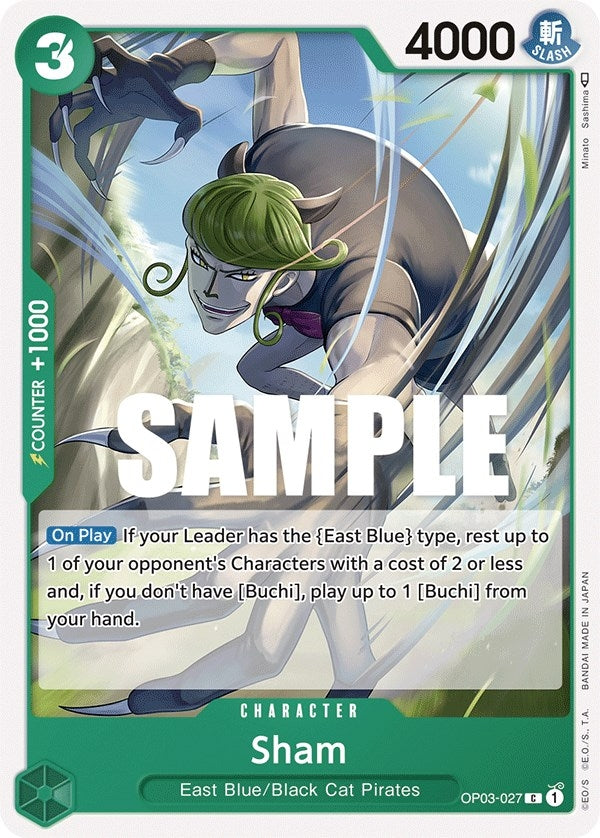 Image for Sham (OP03-027) (OP03) - One Piece Card Game